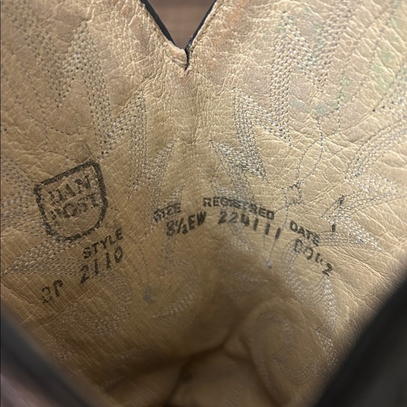 Dan Post Cowhide Leather Boots - Picture 4 of 9